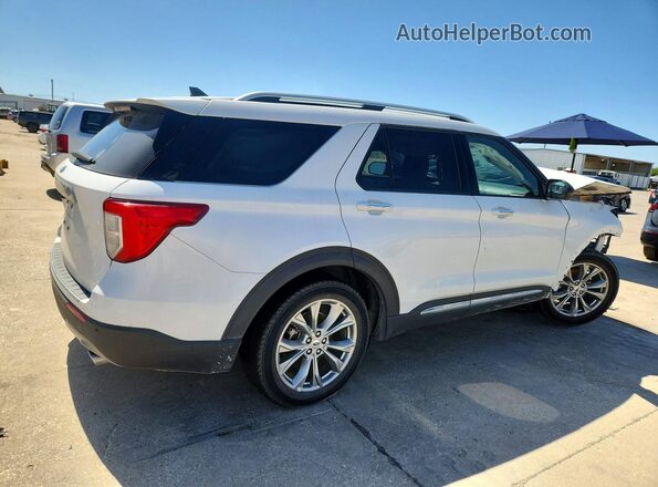 1FMSK7FH2PGB63366 2023 FORD EXPLORER White Rear right