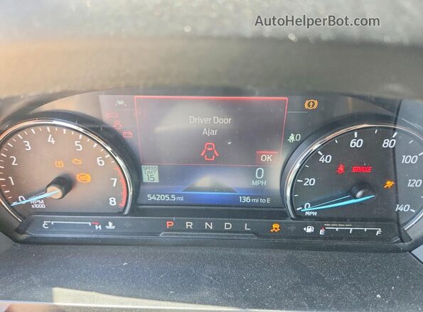 1FMSK7FH2PGB63366 2023 FORD EXPLORER White Instrument cluster view