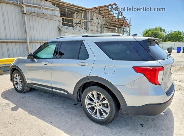 1FMSK7FH3PGB68026 2023 FORD EXPLORER Silver Trasero izquierdo