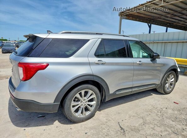 1FMSK7FH3PGB68026 2023 FORD EXPLORER Silver Trasero derecho