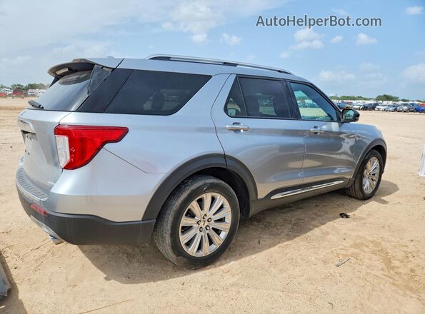 1FMSK7FH4LGA14368 2020 FORD EXPLORER Silver Trasero derecho