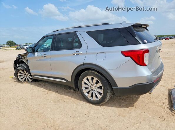 1FMSK7FH4LGA14368 2020 FORD EXPLORER Silver Trasero izquierdo