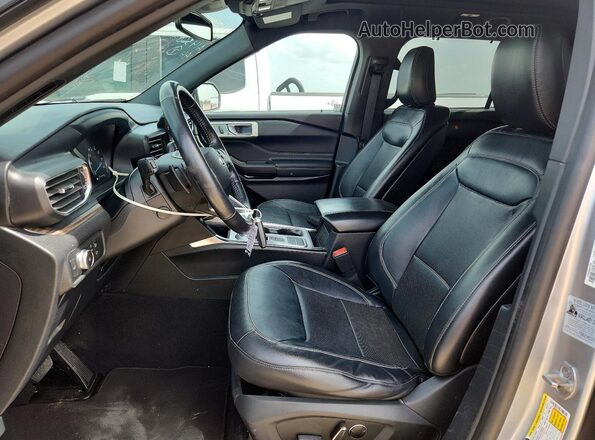 1FMSK7FH4LGA14368 2020 FORD EXPLORER Silver Vista interior delantera