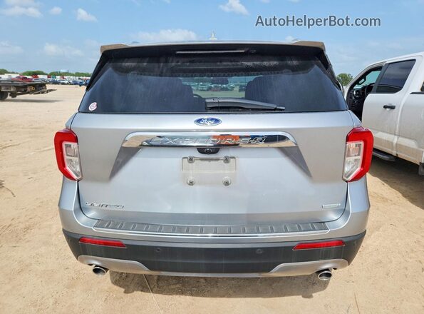 1FMSK7FH4LGA14368 2020 FORD EXPLORER Silver Vista trasera