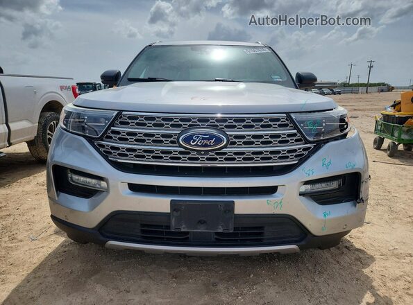 1FMSK7FH4LGA14368 2020 FORD EXPLORER Silver Vista frontal