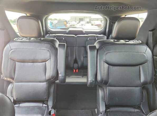 1FMSK7FH4LGA14368 2020 FORD EXPLORER Silver Vista de los asientos traseros