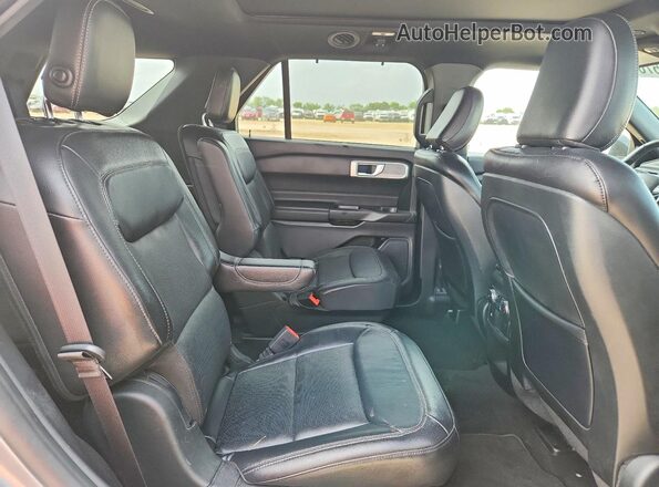 1FMSK7FH4LGA14368 2020 FORD EXPLORER Silver Vista interior trasera