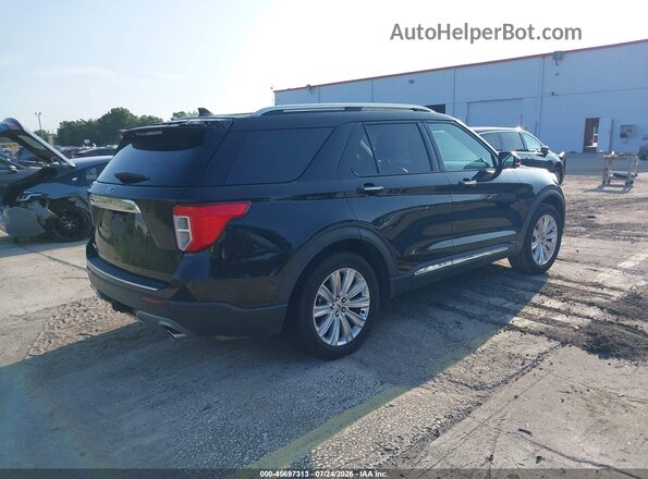 1FMSK7FH4MGB28839 2021 FORD EXPLORER Black Rear right