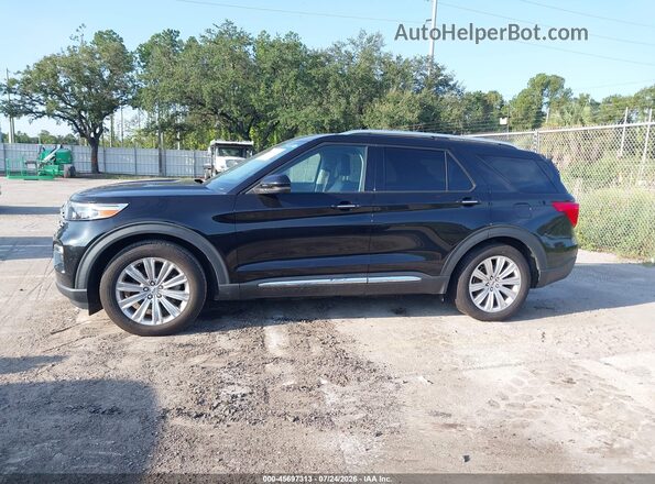 1FMSK7FH4MGB28839 2021 FORD EXPLORER Black 360 interior view