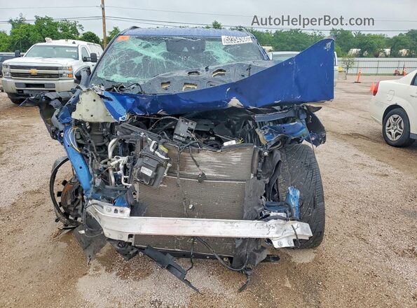 1FMSK7FH4MGB44796 2021 FORD EXPLORER Blue Вид спереду