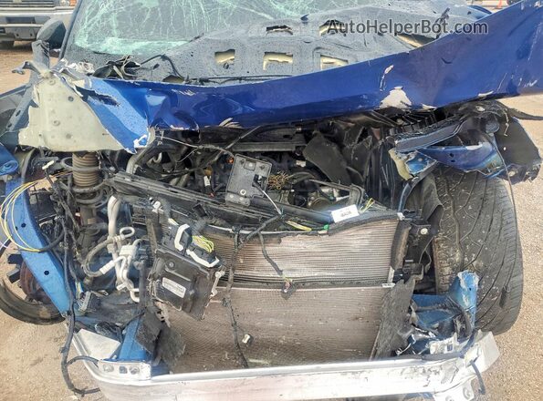 1FMSK7FH4MGB44796 2021 FORD EXPLORER Blue Вид підкапотного простору
