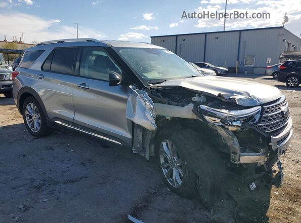 1FMSK7FH4PGB17764 2023 FORD EXPLORER Silver Առջևի աջ