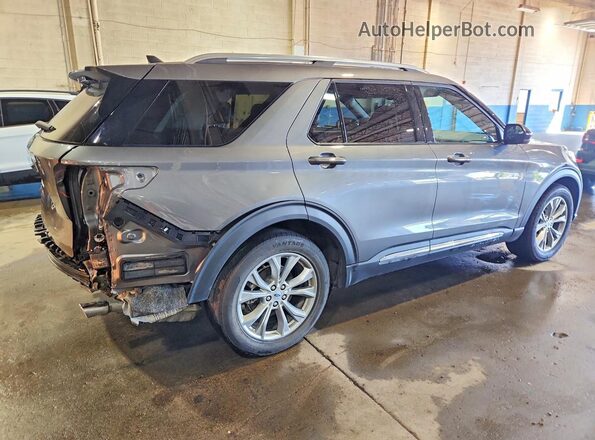 1FMSK7FH4RGA57908 2024 FORD EXPLORER Gray Trasero derecho