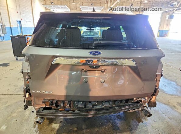 1FMSK7FH4RGA57908 2024 FORD EXPLORER Gray Vista trasera