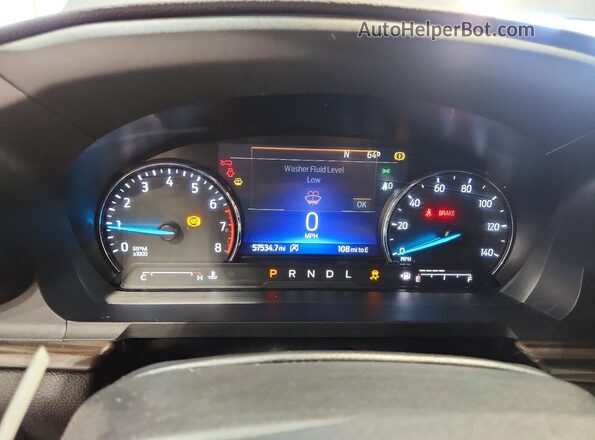 1FMSK7FH4RGA57908 2024 FORD EXPLORER Gray Vista del cuadro de instrumentos