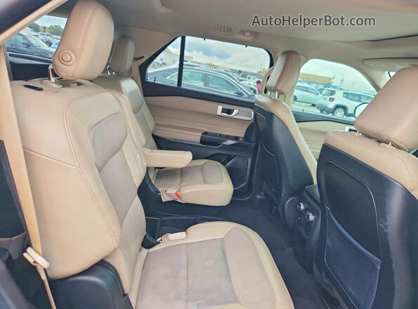 1FMSK7FH5LGA44317 2020 FORD EXPLORER Blue Սալոնի հետևի տեսք