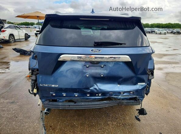 1FMSK7FH5LGA44317 2020 FORD EXPLORER Blue Հետևի տեսք