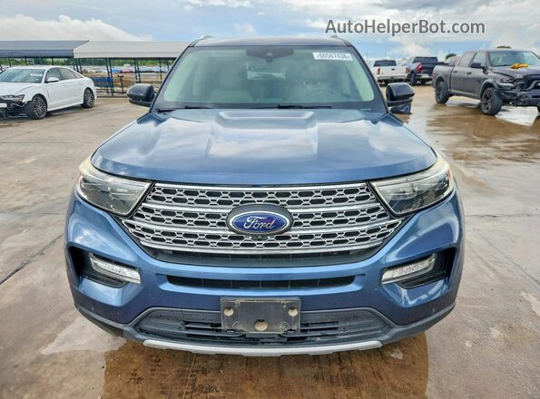 1FMSK7FH5LGA44317 2020 FORD EXPLORER Blue Դիմացի տեսք