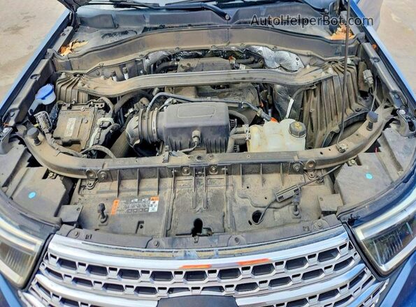 1FMSK7FH5LGA44317 2020 FORD EXPLORER Blue Շարժիչի բաժամունքի տեսք