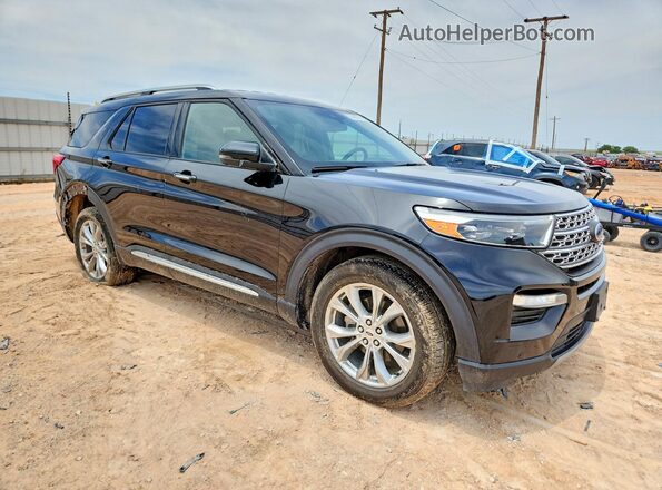 1FMSK7FH5LGA44530 2020 FORD EXPLORER Black Delantero derecho