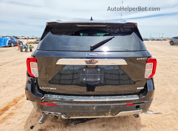 1FMSK7FH5LGA44530 2020 FORD EXPLORER Black Vista trasera