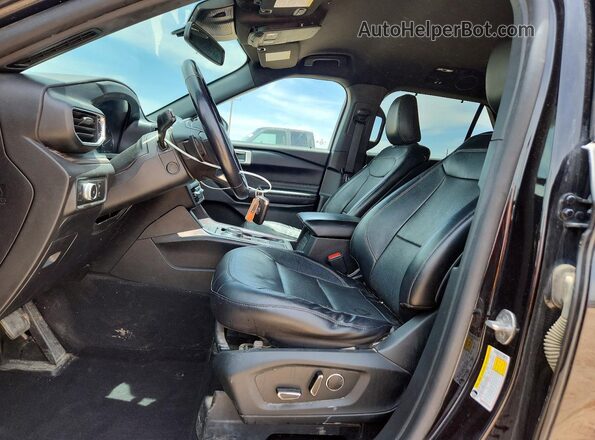 1FMSK7FH5LGA44530 2020 FORD EXPLORER Black Vista interior delantera