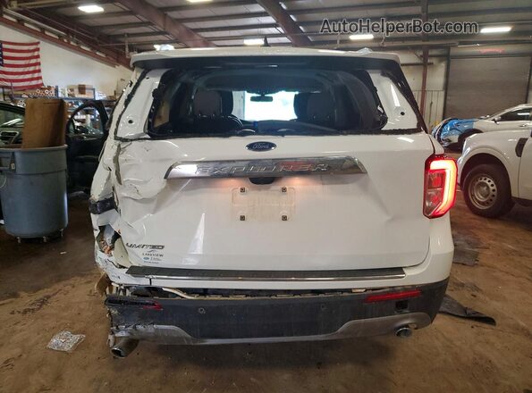 1FMSK7FH5MGA16471 2021 FORD EXPLORER White Widok z tyłu