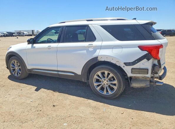 1FMSK7FH5MGA85502 2021 FORD EXPLORER White Հետևի ձախ