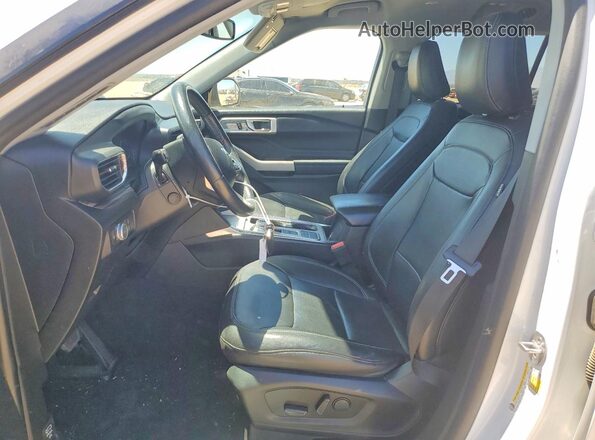 1FMSK7FH5MGA85502 2021 FORD EXPLORER White Սալոնի դիմացի տեսք