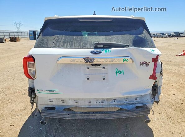 1FMSK7FH5MGA85502 2021 FORD EXPLORER White Հետևի տեսք