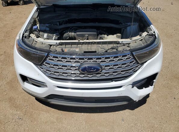 1FMSK7FH5MGA85502 2021 FORD EXPLORER White Շարժիչի բաժամունքի տեսք