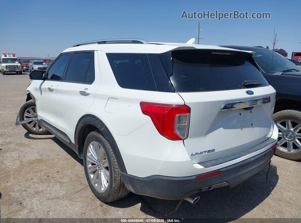 1FMSK7FH5MGB20751 2021 FORD EXPLORER White Tył lewy