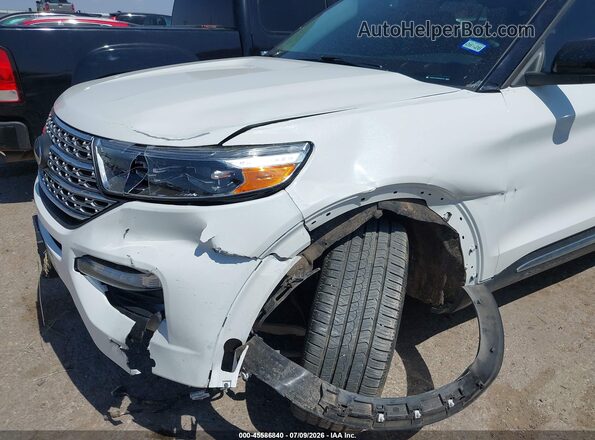 1FMSK7FH5MGB20751 2021 FORD EXPLORER White Widok z przodu