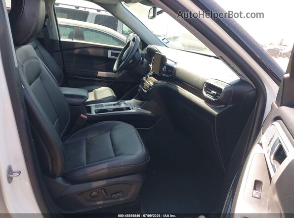 1FMSK7FH5MGB20751 2021 FORD EXPLORER White Widok wnętrza z przodu