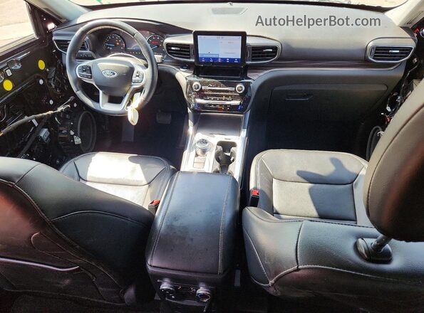 1FMSK7FH5RGA04683 2024 FORD EXPLORER Blue Dashboard view