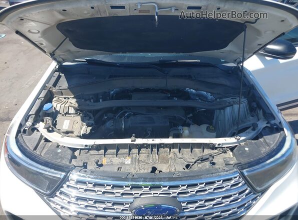 1FMSK7FH6LGA40292 2020 FORD EXPLORER White Widok z tyłu