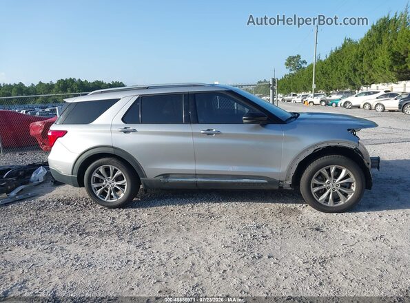 1FMSK7FH6MGB40670 2021 FORD EXPLORER Silver 360 interior view