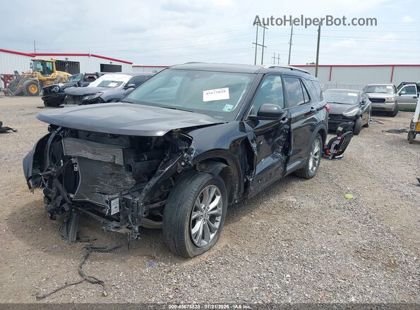 1FMSK7FH6RGA04711 2024 FORD EXPLORER Black Передня ліва чверть