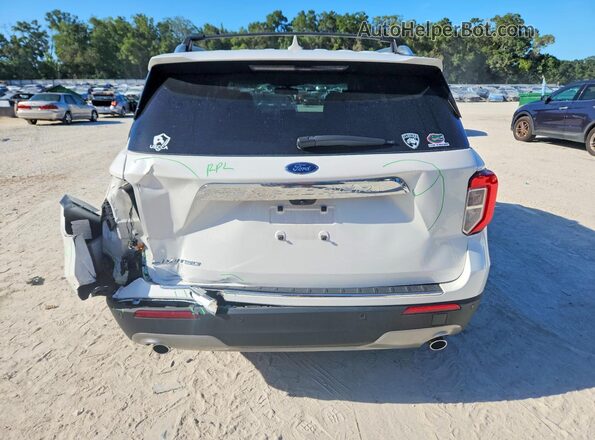 1FMSK7FH7PGB21811 2023 FORD EXPLORER White Вид ззаду