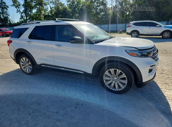 1FMSK7FH7PGB21811 2023 FORD EXPLORER White Передня права чверть