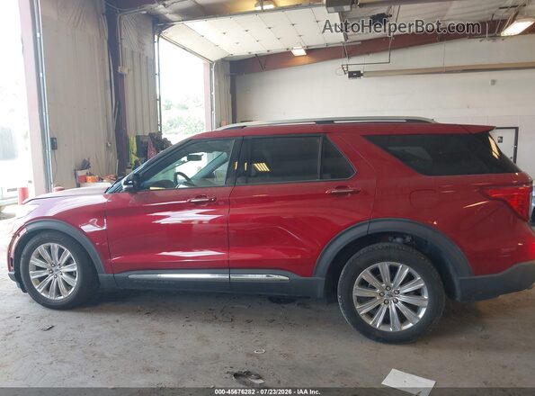1FMSK7FH8LGA48913 2020 FORD EXPLORER Red Widok wnętrza 360 stopni