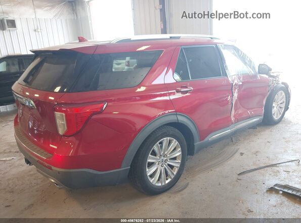 1FMSK7FH8LGA48913 2020 FORD EXPLORER Red Tył prawy