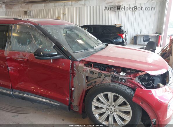 1FMSK7FH8LGA48913 2020 FORD EXPLORER Red Widok z przodu