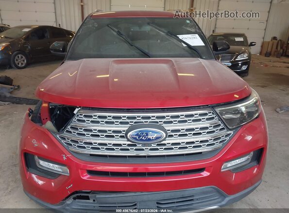 1FMSK7FH8LGA48913 2020 FORD EXPLORER Red Widok zestawu wskaźników
