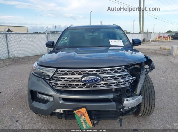 1FMSK7FH8RGA03088 2024 FORD EXPLORER Gray ხელსაწყოთა პანელის ხედი
