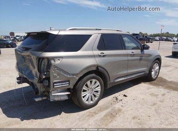 1FMSK7FH9LGA70645 2020 FORD EXPLORER Серый Задняя правая четверть
