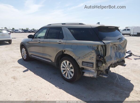 1FMSK7FH9LGA70645 2020 FORD EXPLORER Серый Задняя левая четверть