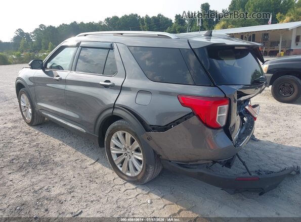 1FMSK7FH9NGA02526 2022 FORD EXPLORER Gray Հետևի ձախ