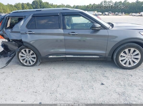 1FMSK7FH9NGA02526 2022 FORD EXPLORER Gray Սարքավորումների վահանակի տեսք