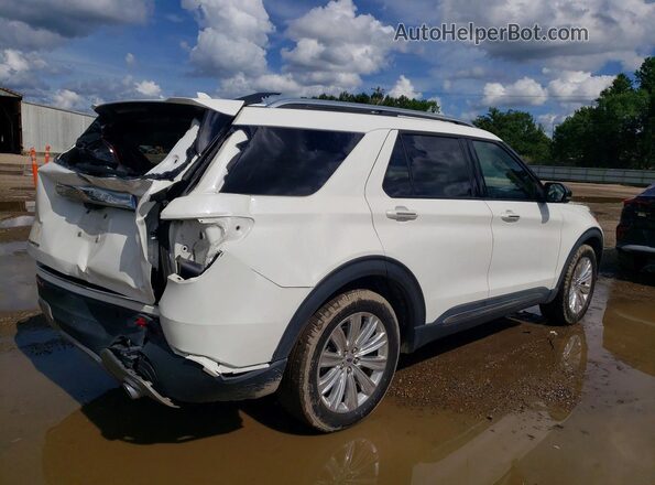 1FMSK7FH9NGA22226 2022 FORD EXPLORER White უკანა მარჯვენა